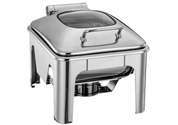 1/2 SIZE SPRING HINGED CHAFING DISH