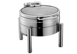 ROUND HYDRAULIC INDUCTION CHAFING DISH