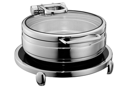 4L Round hydraulice induction chafing dish